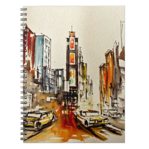 Times Square-Notebook Notizblock