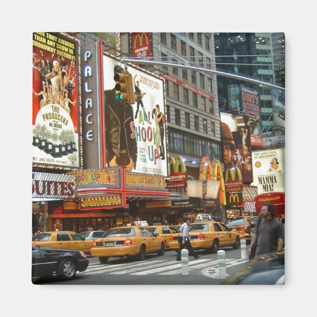 Times Square NY Magnet (Vorne)