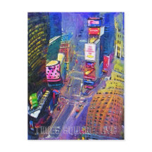 Times Square, NYC, New York City, Skyline