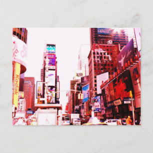 Times Square NYC Postkarte