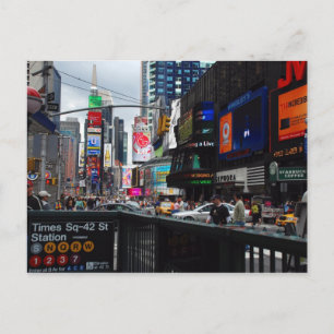 Times Square Postkarte