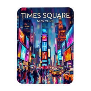 Times Square USA Magnet