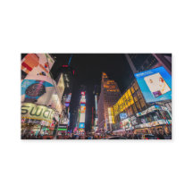 Times Square-Visitenkarten