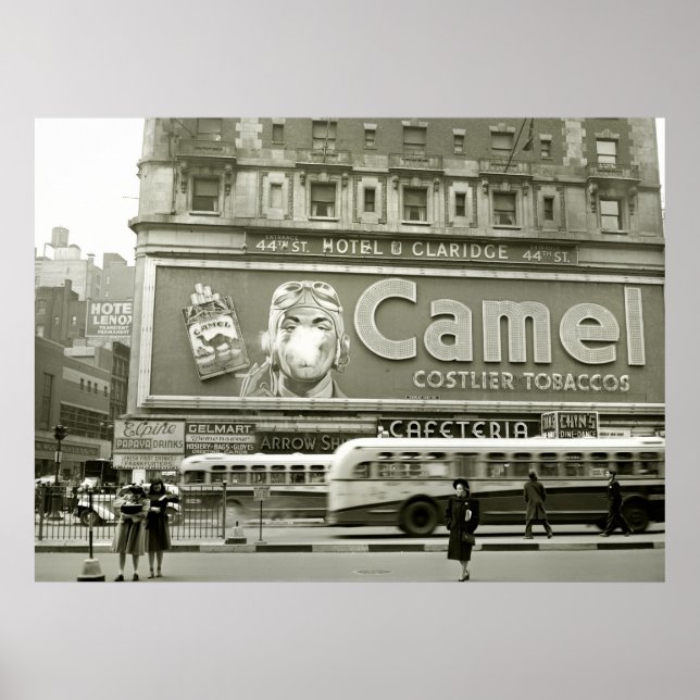 Times Square Werbung: 1943 Poster (Vorne)