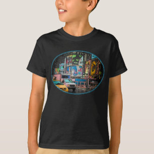 Times- Squareanschlagtafel-Kinderdunkelheits-T - T-Shirt