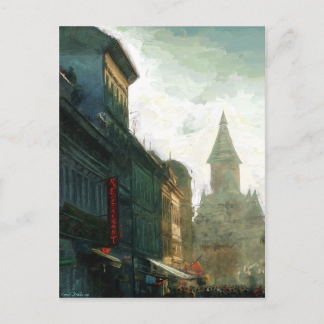 Timisoara Postkarte (Vorderseite)