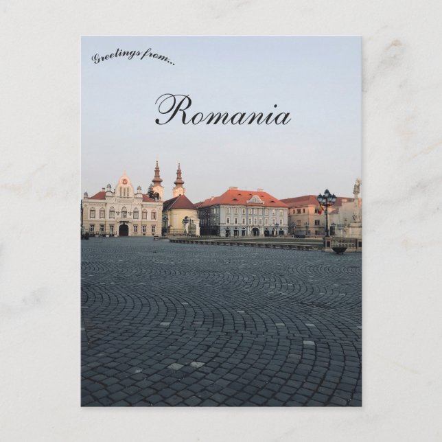 Timișoara Rumänien Postkarte (Vorderseite)