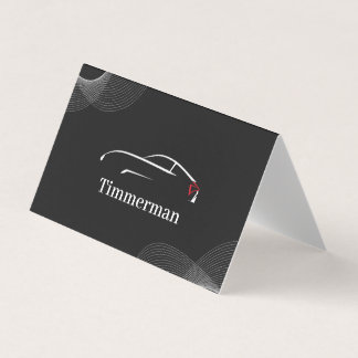 Timmerman — Automotive Care & Vehicle Enhancement Visitenkarten