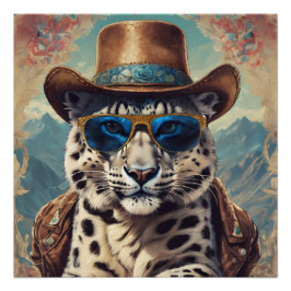 Timmy the Leopard Poster