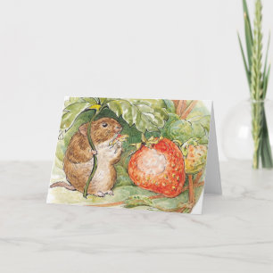 Timmy Willie Mouse - Beatrix Potter Karte