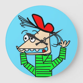 Timmy zitterte große wanduhr