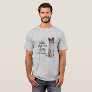 Timmys blauer Merle Sheltie T - Shirt