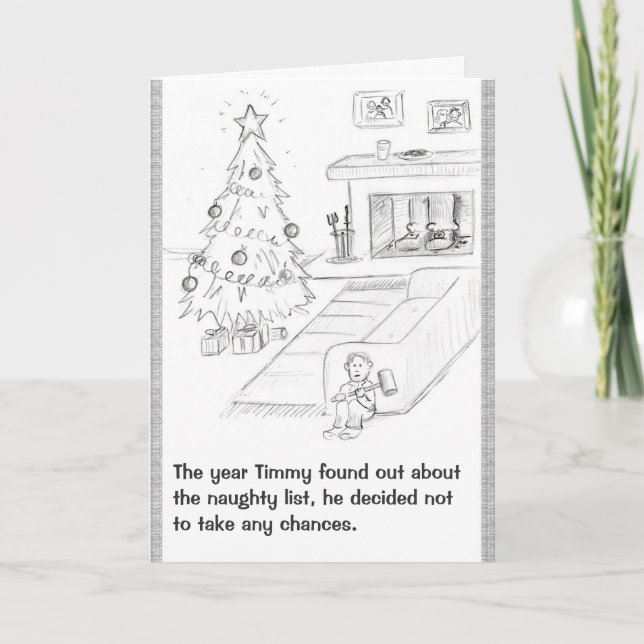 Timmy's Insurance Feiertagskarte (Vorderseite)