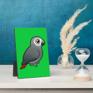Timneh African Gray Parrot Fotoplatte