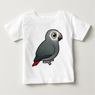 Timneh afrikanisches Grau-Papagei Baby T-shirt