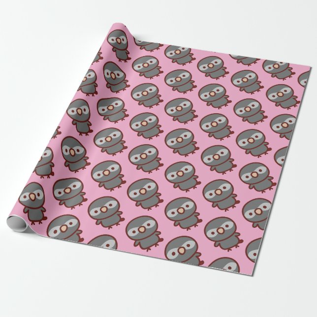 Timneh-Graupapagei Geschenkpapier (Ungerollt)