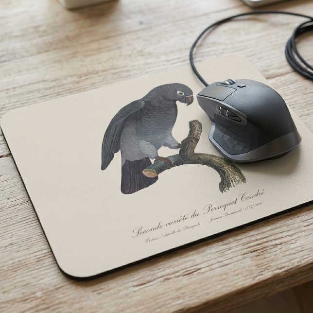 Timneh-Graupapagei, Psittacus Timneh Mousepad (Timneh African Grey Parrot, Psittacus Timneh. Mouse Pad)