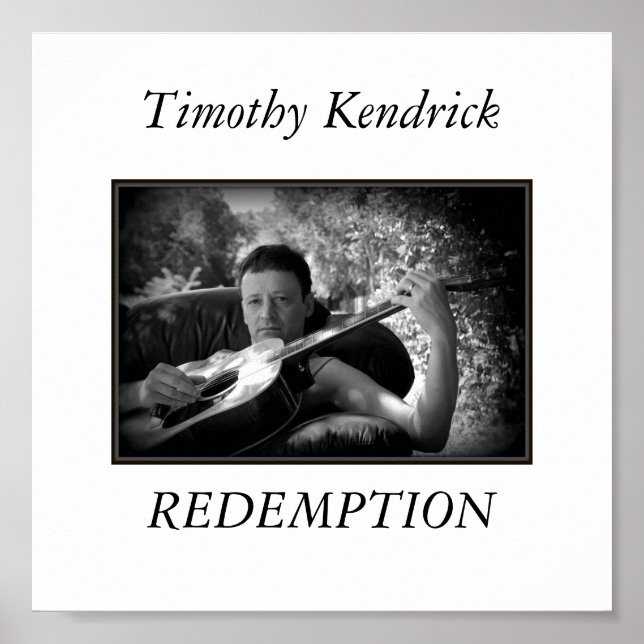 Timothy Kendrick REDEMPTION Poster (Vorne)