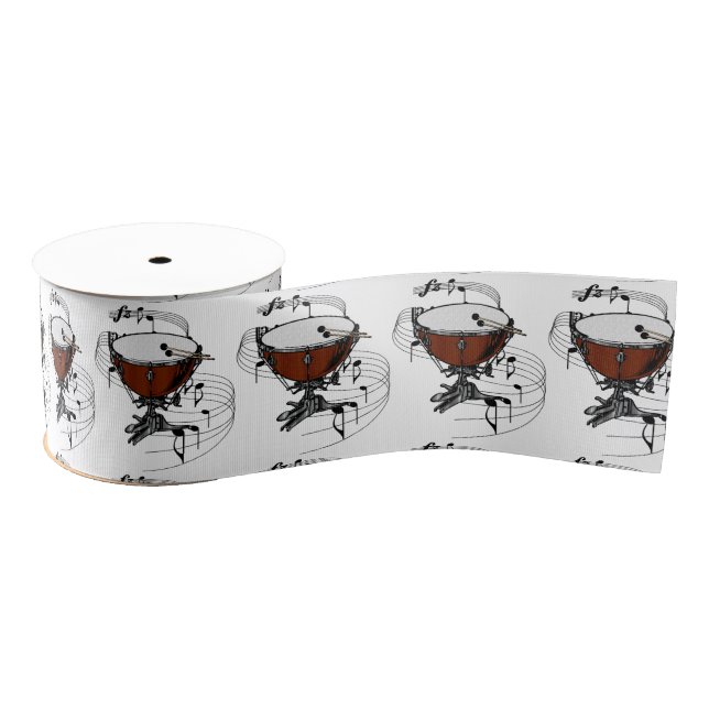 Timpani (Kessel-Trommel) Ripsband (Spule)