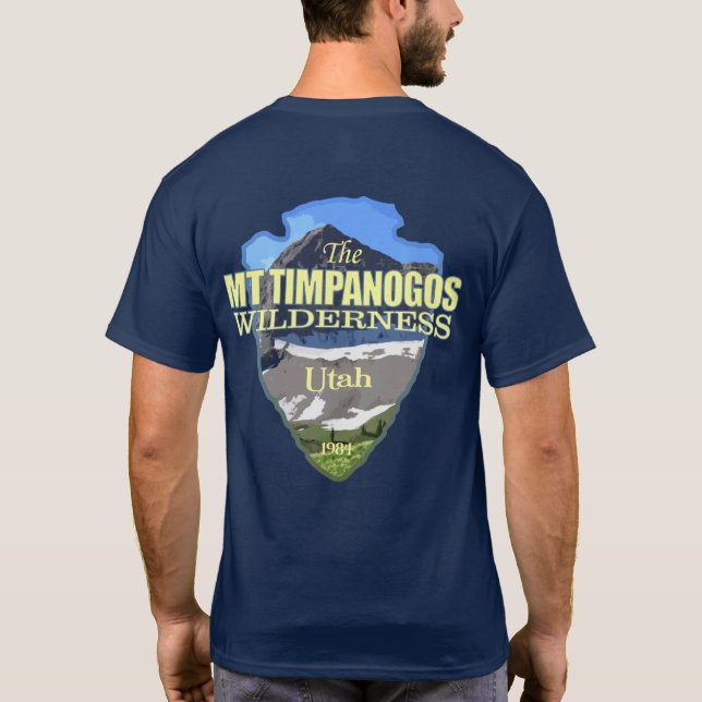 Timpanogos WA (Pfeilspitzen) T-Shirt (Rückseite)
