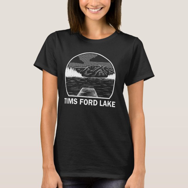 TIMS FORD SEE TENNESSEE Camping Sum T-Shirt (Vorderseite)