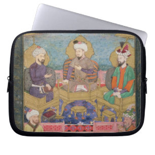 Timur (1336-1405), Babur (1483-1530, r.1526-30) Laptopschutzhülle