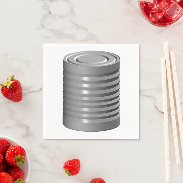Tin Can Paper Napkins Serviette (Von Creator hochgeladen)