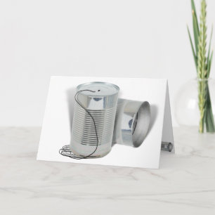 Tin Can Phone (Kannst du mich JETZT hören?) Karte