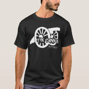 Tin Cannon - Großes Cannon-Logo auf der Vordersei T-Shirt