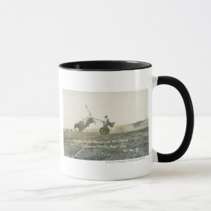 Tin Horn Hank Keenan und sein Streitwagen. Tasse