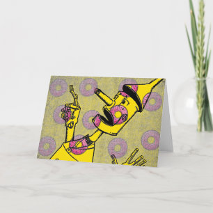 Tin Man Greeting Card Karte