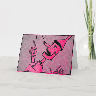 Tin Man Greeting Card Karte
