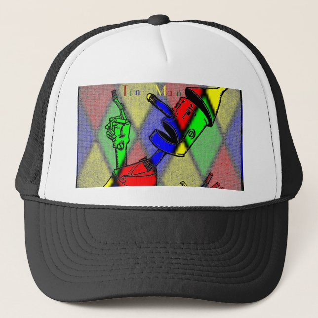 Tin Man Hat Truckerkappe (Vorderseite)