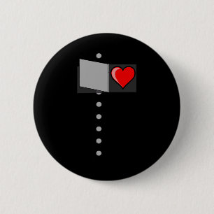 Tin Man Heart Halloween Zauberer Oz Tin Man Costu Button