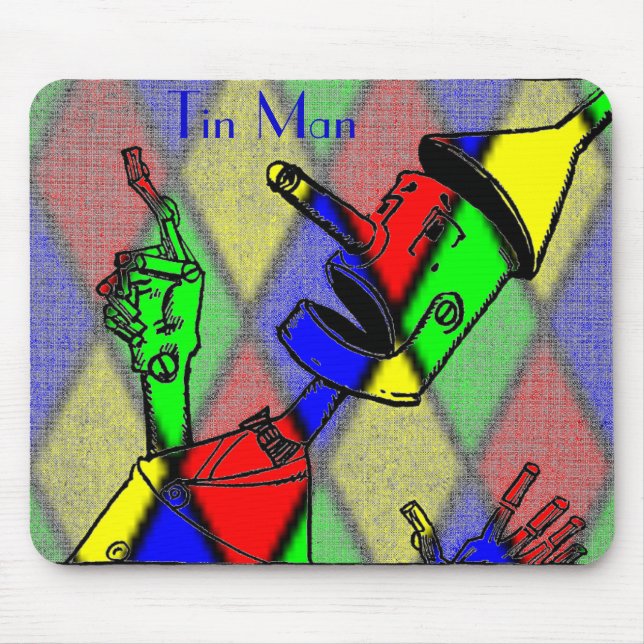 Tin Man Mouse Pad Mousepad (Vorne)