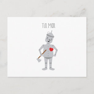 Tin Man Postkarte