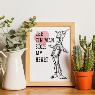 Tin Man stahl mein Herz Vintag Poster