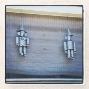 Tin Man & Tin Woman Glasuntersetzer