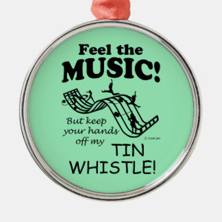 Tin pfeifen fühlen Sie die Musik Ornament Aus Metall