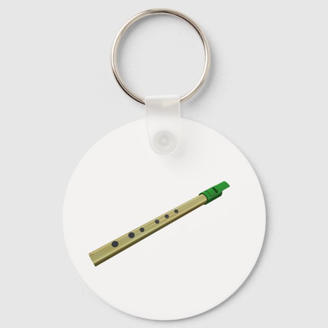 Tin Whistle Keyring Schlüsselanhänger (Vorderseite)