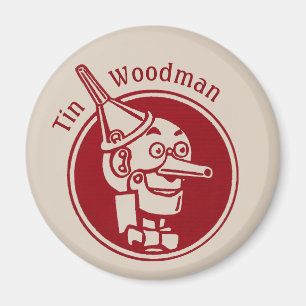 Tin Woodman (Tin Man) Gesicht CC0902 Wunderbarer Z Magnet