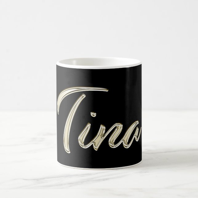 Tina white gold Handwriting Tasse Kaffeetasse (Mittel)