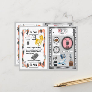 Tinam - Tin Horn Unicorn Game Card Postkarte