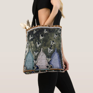 TINDR'S BEES All-Over-Print Schulter-Tasche