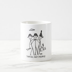 Tinfoil Hat People - Designer Coffee Tasse