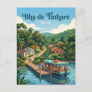 Tinharé Brasilien Postkarte