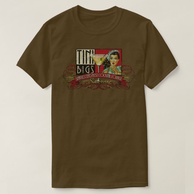 Tini Bigs Lounge 1996 T-Shirt (Design vorne)