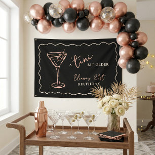 Tini Bit Ältere Personalisierte Geburtstagsparty Banner