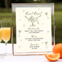 Tini Bit Ältere Quirky Hand Zeichnen Geburtstags-B