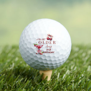 Tini Bit Older Cherry Martini 21. Geburtstagsgesch Golfball